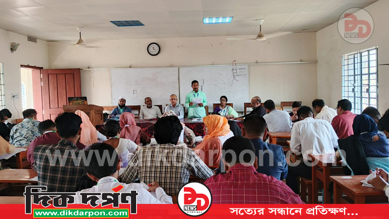 বরিশালে ফ্রিল্যান্সিং প্রশিক্ষণের ৬ষ্ঠ ব্যাচের লিখিত পরীক্ষা অনুষ্ঠিত