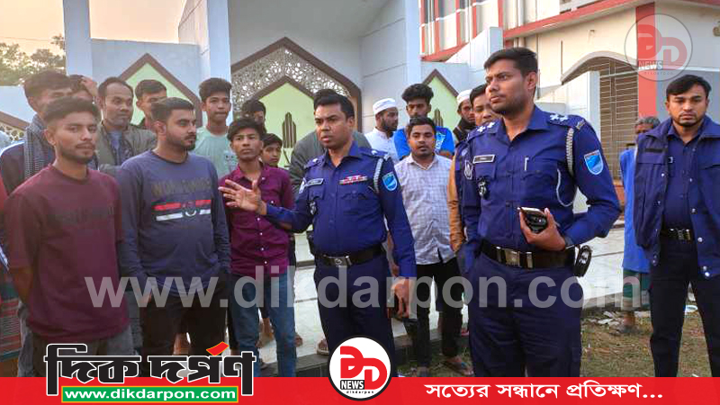 এয়োদশ জাতীয় সংসদ নির্বাচনে মনোহরদী উপজেলা আইন শৃঙ্খলা বিষয়ে গোতাশিয়া স্কুল মাঠে জনসমক্ষে