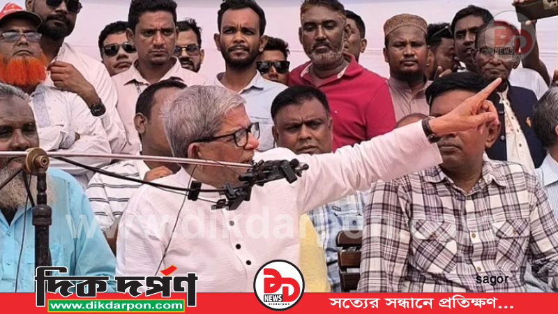 জনগণ গণভোট-সনদ বুঝেনা : মির্জা ফখরুল