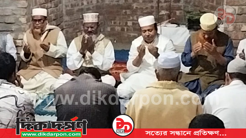 ফুলবাড়ীতে বসুনিয়াটারী জামে মসজিদের নির্মাণ কাজ শেষে উদ্বোধন ও ইফতার 