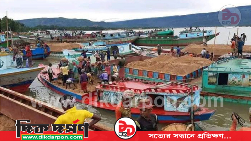 জাদুকাটায় সেইভ মেশিনে খনিজ বালি চুরি, ২২ জনের নামে মামলা