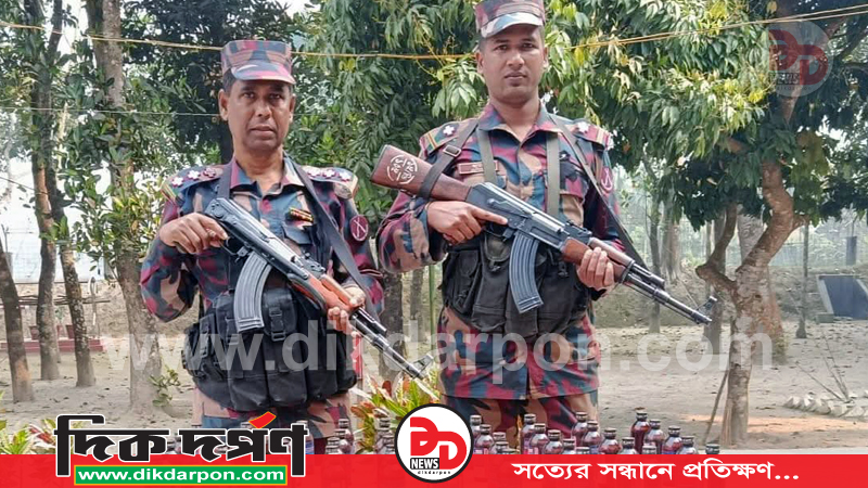 লালমনিরহাটে বিজিবির পৃথক অভিযানে ভারতীয় মাদকসহ প্রষাধনী জব্দ