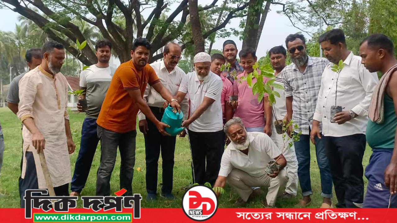 রাজশাহী বোটানিক্যাল গার্ডেন ও চিড়িয়াখানায় আতাউর রহমান বাঁধনের বৃক্ষ রোপণ কর্মসূচি 