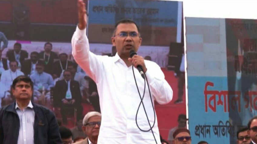 ঠাকুরগাঁওয়ে তারেক জিয়ার প্রতিশ্রুতি বিমানবন্দর মেডিকেল ক্যাডেট কলেজ ও আইটি হাব করা হবে