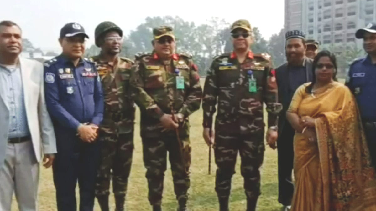 কুড়িগ্রামের বেশিরভাগ ভোটকেন্দ্র ঝুঁকিপূর্ণের তালিকায়, দফায় দফায় সেনাবাহিনীর মহড়া